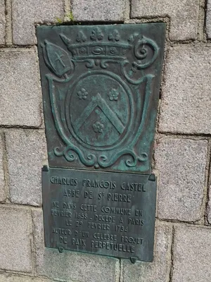 Statue Charles François Castel à Saint-Pierre-Église