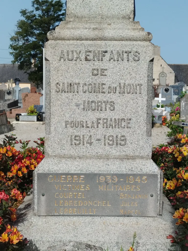 Monument aux Morts de Saint-Côme-du-Mont