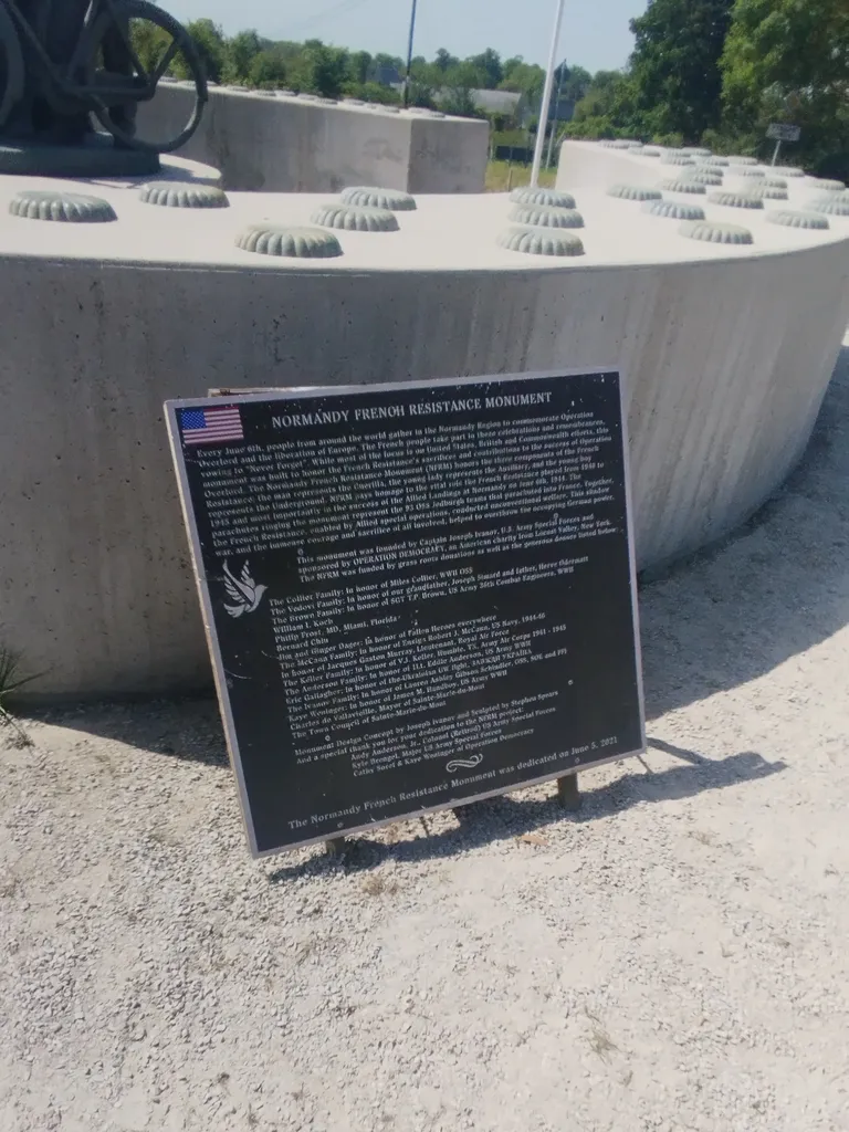 Monument de la Résistance à Sainte-Marie-du-Mont