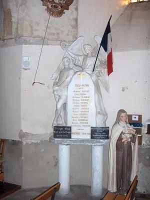 Plaque église de Saint-Martin-de-Varreville