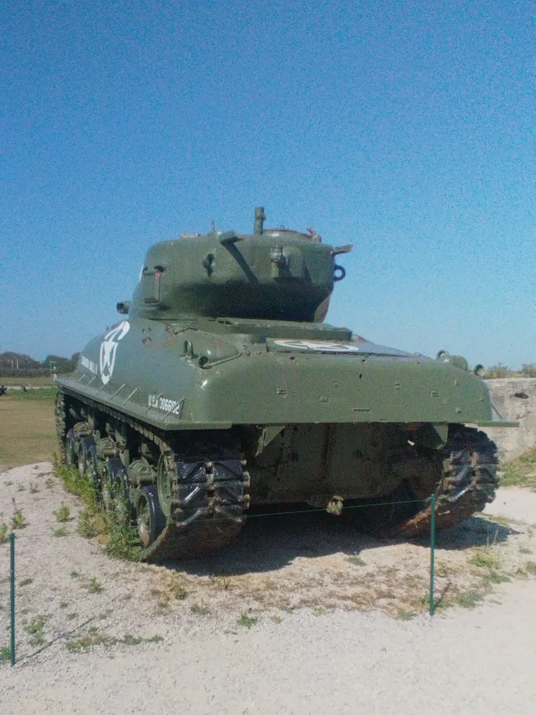 US Army Tank à Sainte-Marie-du-Mont