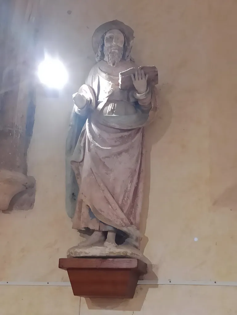 Statue de Saint-Jacques dans l'Église Notre-Dame de Portbail