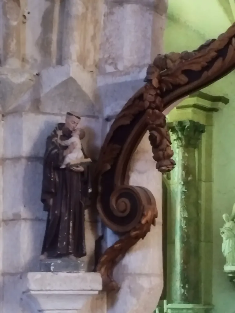 Poutre de gloire de l'Église Notre-Dame à Turqueville