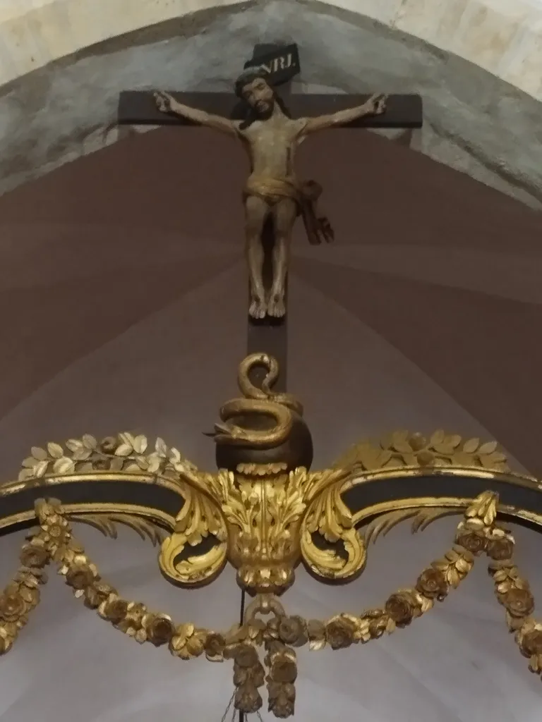 Poutre de gloire de l'Église Notre-Dame à Digosville
