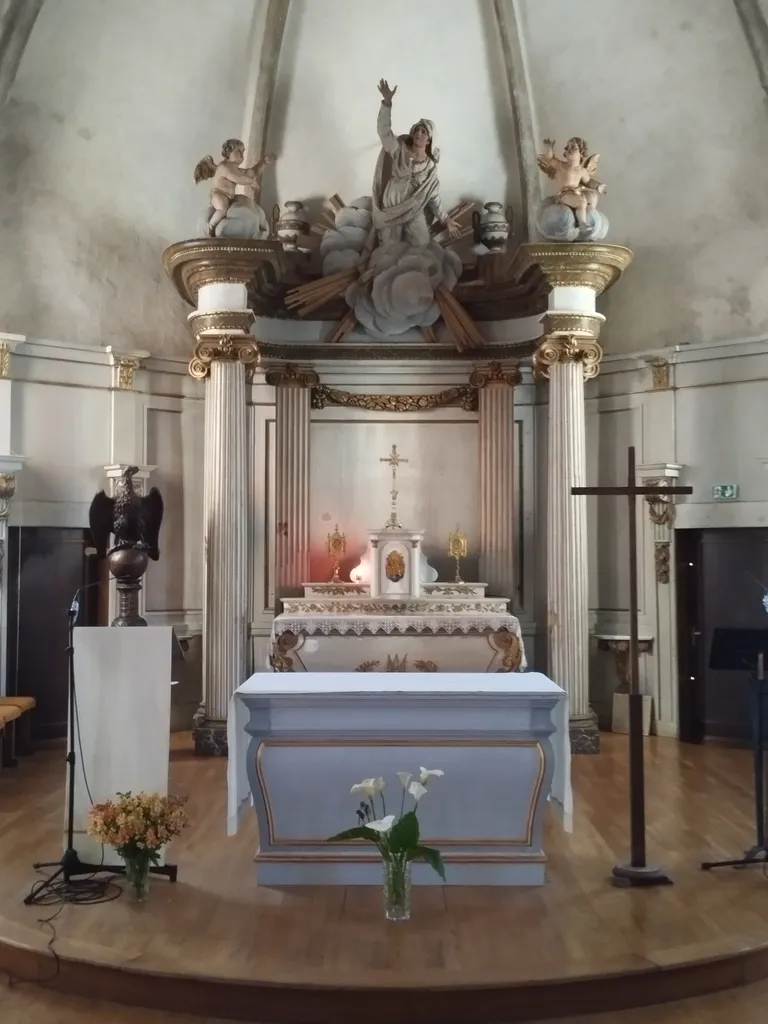Ciborium du maître-autel de l'Église Notre-Dame à Querqueville