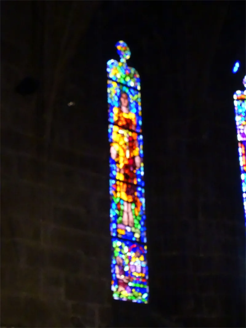 Vitrail Baie C dans l'Église Notre-Dame de Villedieu-les-Poêles