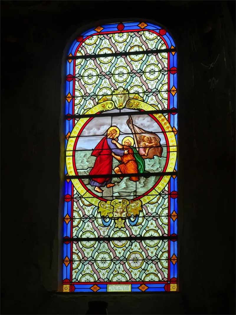 Vitrail Baie G dans l'Église Saint-Pierre de Saint-Pierre-Église