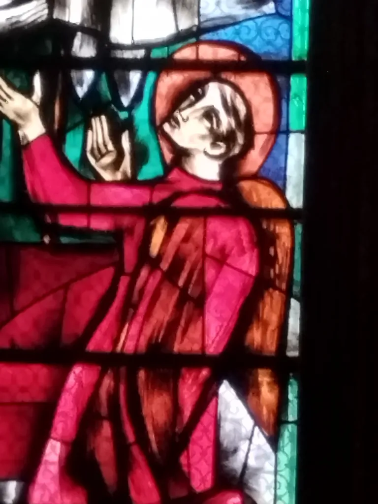 Vitrail Baie 8 de la Basilique Sainte-Trinité de Cherbourg