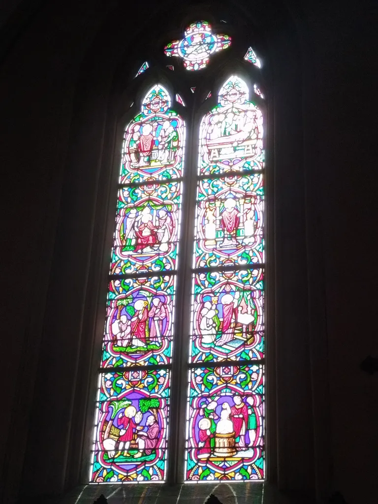 Vitrail Baie 9 : Saint-Sever dans la Chapelle de la Bucaille à Cherbourg