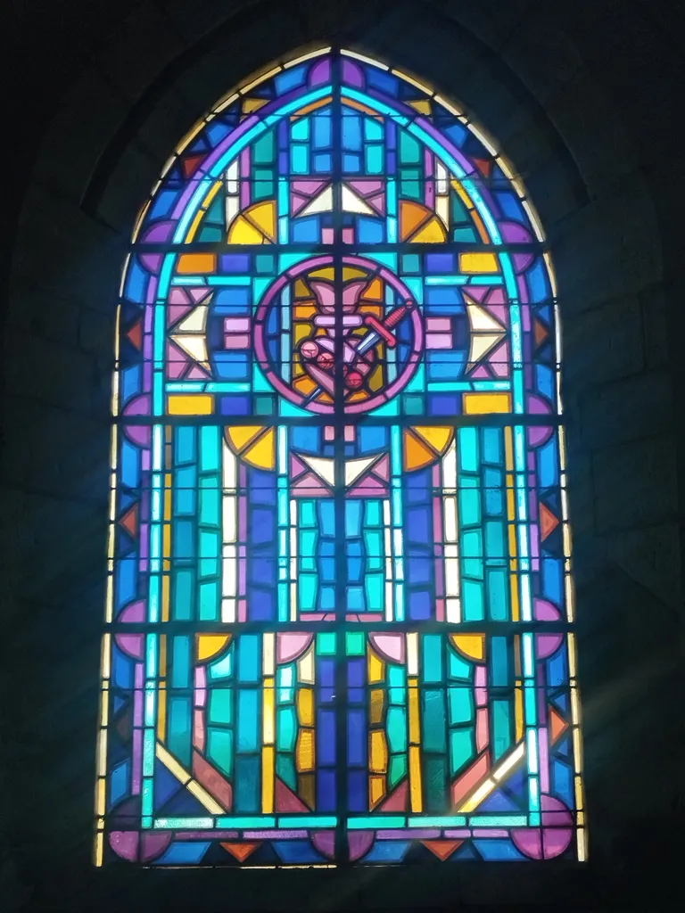 Vitrail Baie 3 de l'Église Notre-Dame à Turqueville