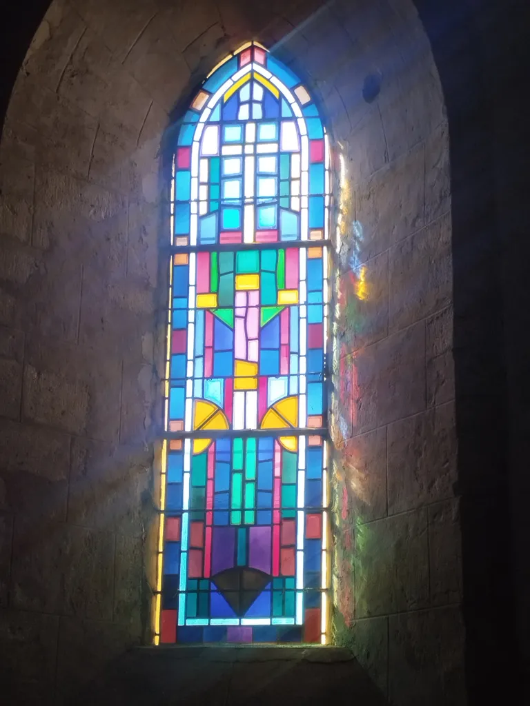 Vitrail Baie 4 de l'Église Notre-Dame à Turqueville