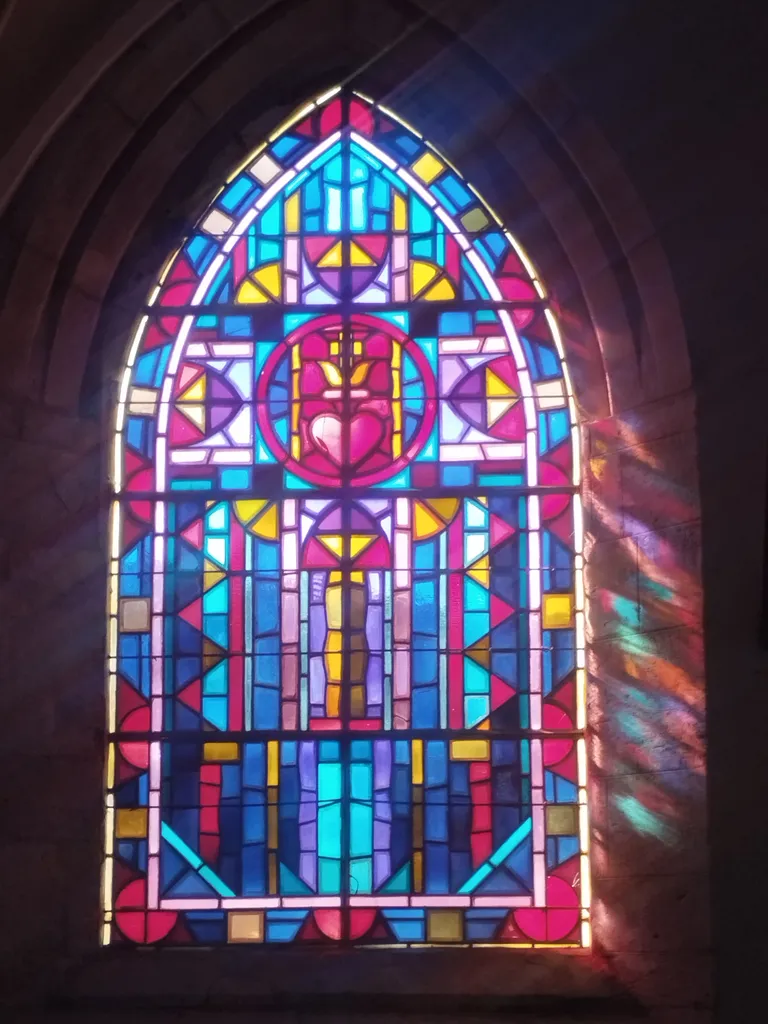 Vitrail Baie 6 de l'Église Notre-Dame à Turqueville