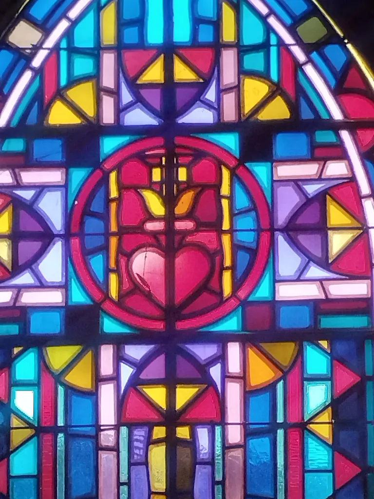 Vitrail Baie 6 de l'Église Notre-Dame à Turqueville