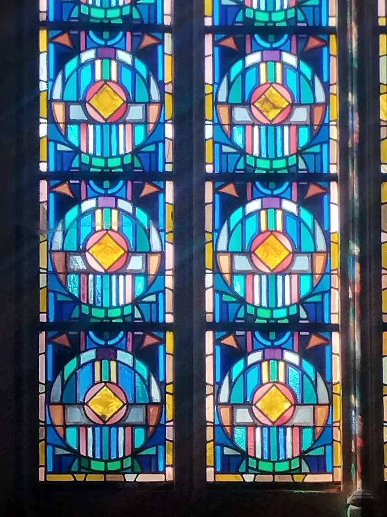 Vitrail Baie 8 de l'Église Notre-Dame à Turqueville