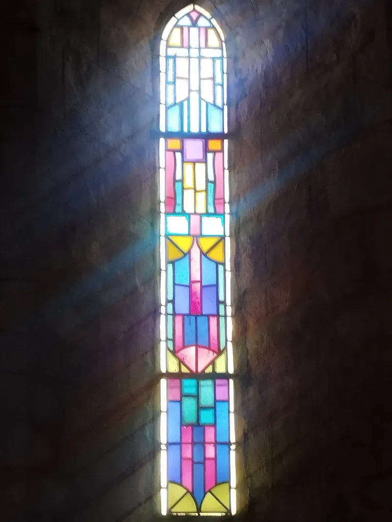 Vitrail Baie 1 de l'Église Notre-Dame à Turqueville