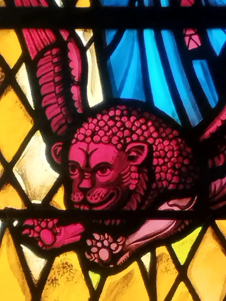 Vitrail Baie 7 dans l'Église Notre-Dame à Digosville