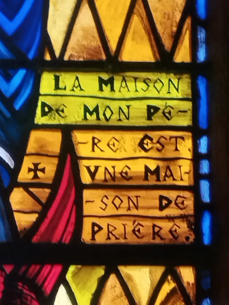 Vitrail Baie 7 dans l'Église Notre-Dame à Digosville