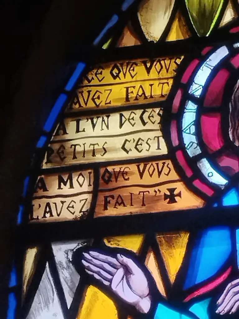 Vitrail Baie 7 dans l'Église Notre-Dame à Digosville