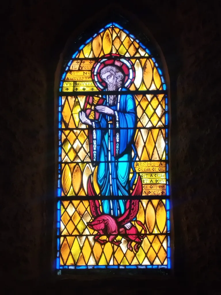 Vitrail Baie 9 dans l'Église Notre-Dame à Digosville