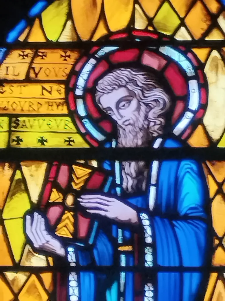 Vitrail Baie 9 dans l'Église Notre-Dame à Digosville