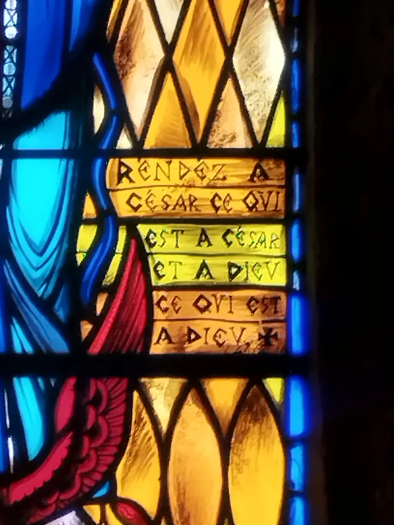 Vitrail Baie 9 dans l'Église Notre-Dame à Digosville