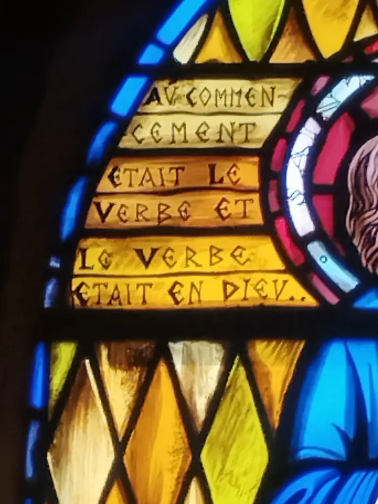 Vitrail Baie 10 dans l'Église Notre-Dame à Digosville