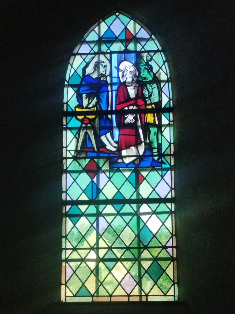 Vitrail Baie 11 dans l'Église Notre-Dame à Digosville
