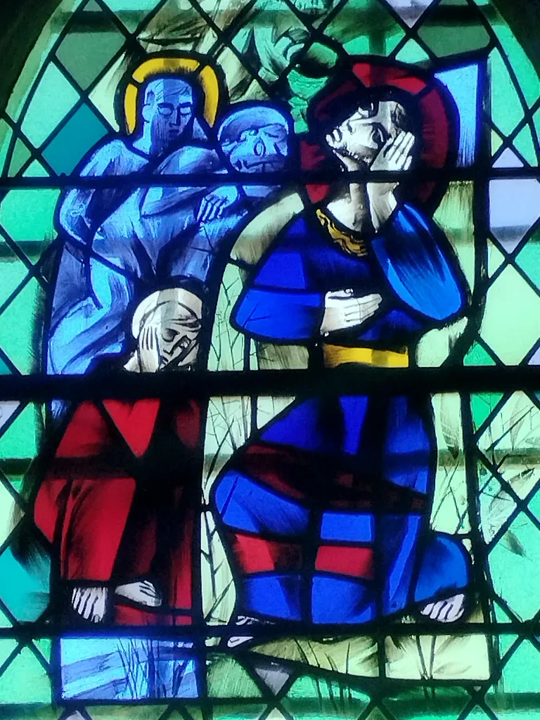 Vitrail Baie 15 dans l'Église Notre-Dame à Digosville
