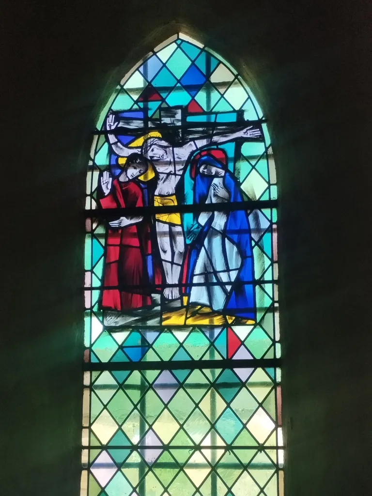 Vitrail Baie 17 dans l'Église Notre-Dame à Digosville