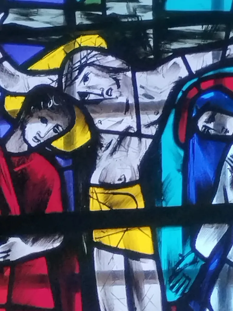 Vitrail Baie 17 dans l'Église Notre-Dame à Digosville