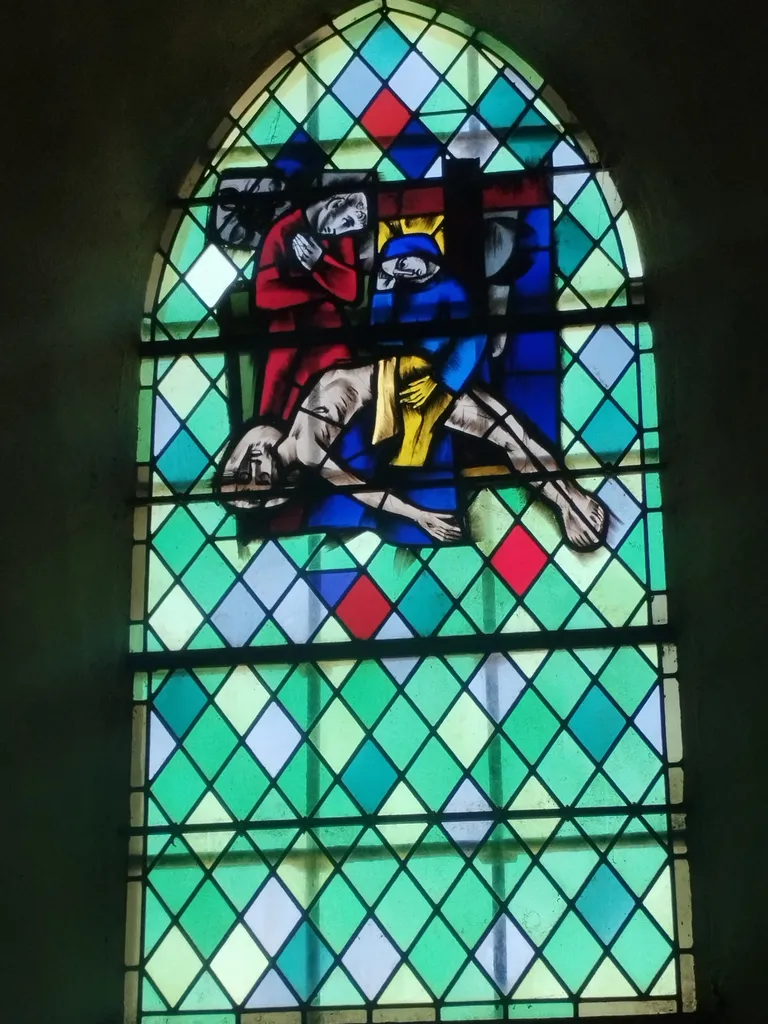 Vitrail Baie 19 dans l'Église Notre-Dame à Digosville