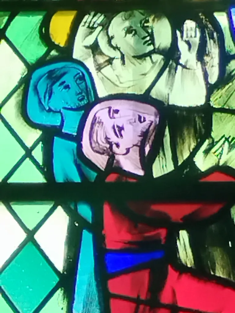 Vitrail Baie 20 dans l'Église Notre-Dame à Digosville