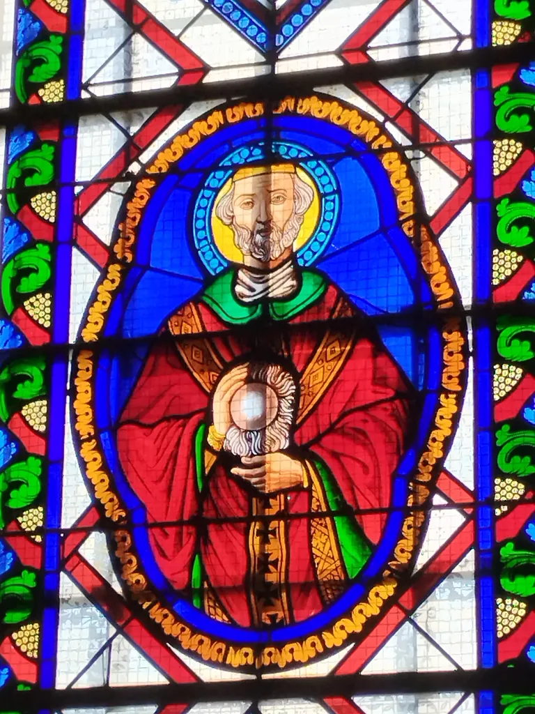 Vitrail Baie 3 dans l'Église Notre-Dame à Querqueville