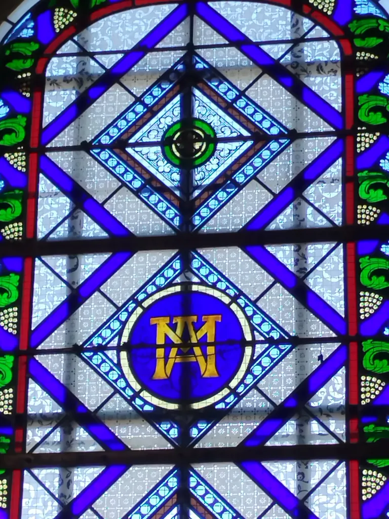 Vitrail Baie 4 dans l'Église Notre-Dame à Querqueville