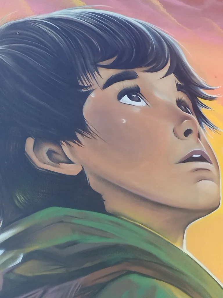 Œuvre de Blesea à Saint-Lô