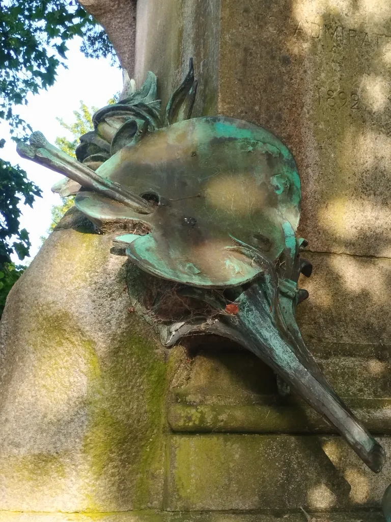 Statue de Jean-François Millet à Cherbourg-Octeville