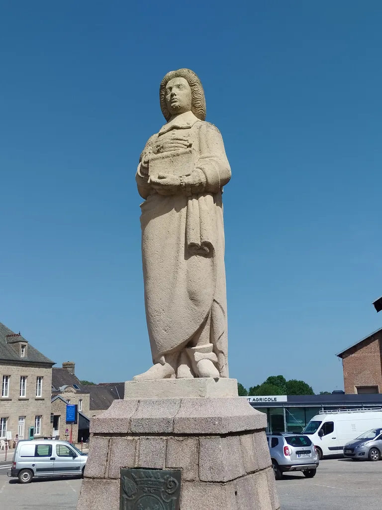 Statue Charles François Castel à Saint-Pierre-Église