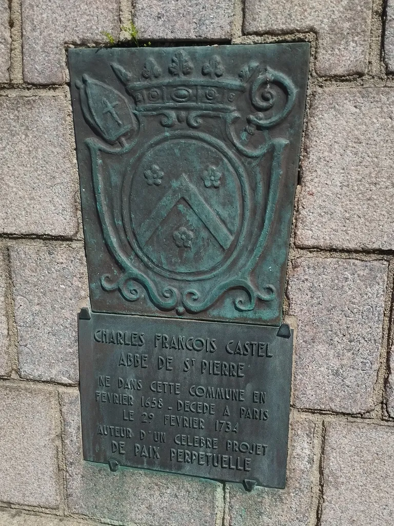 Statue Charles François Castel à Saint-Pierre-Église